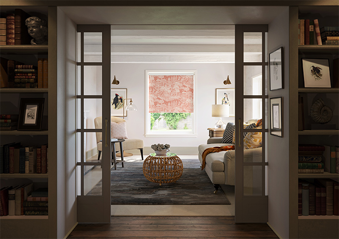 Novel, Burnt Orange - Roller Blind - Image 8